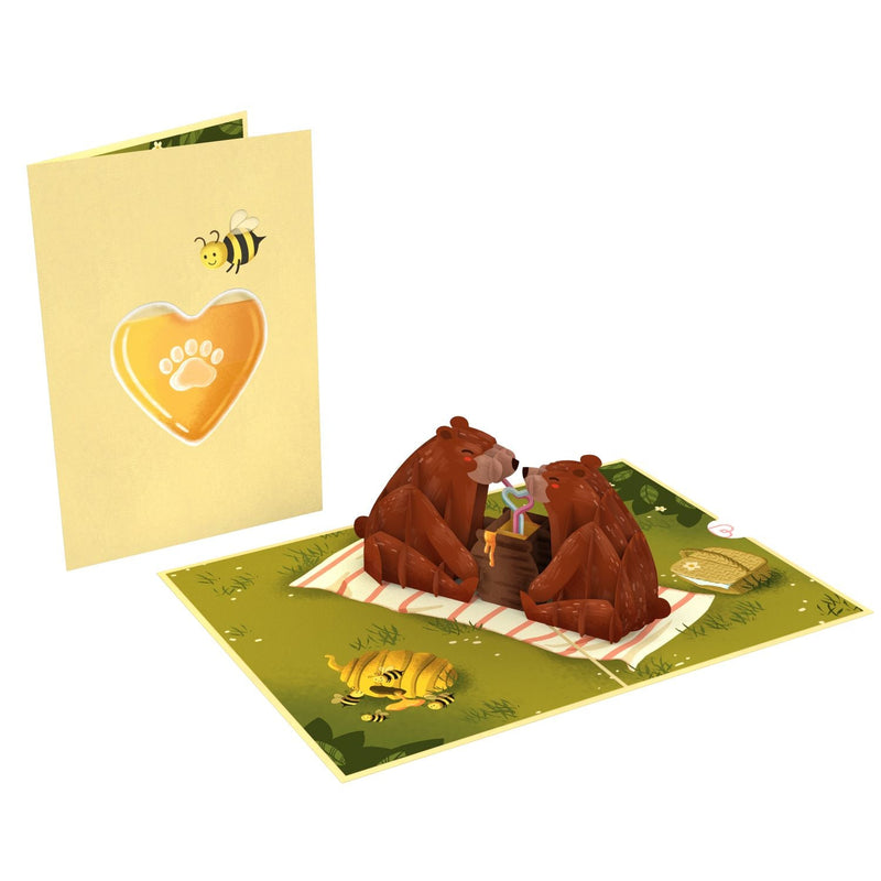 Bear Picnic Pop-Up Card