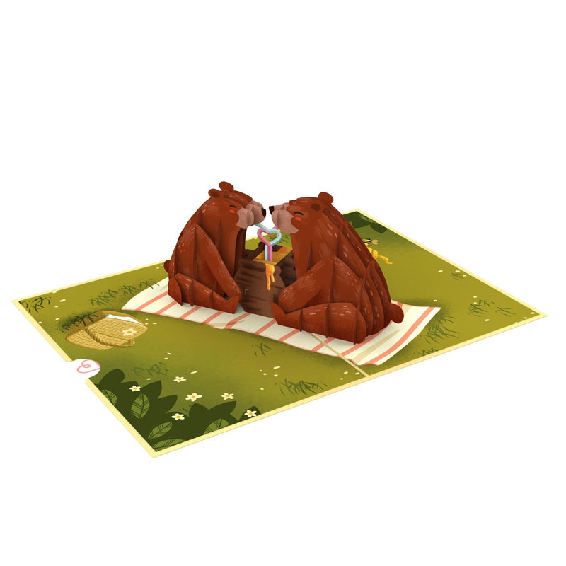 Bear Picnic Pop-Up Card