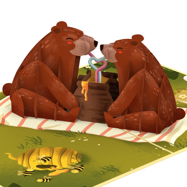 Bear Picnic Pop-Up Card