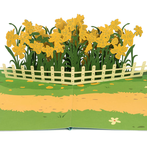 Yellow Daffodil Pop-Up Card