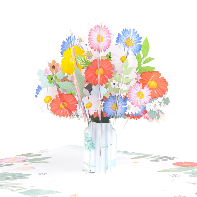 Bouquet of daisies Pop-Up Card