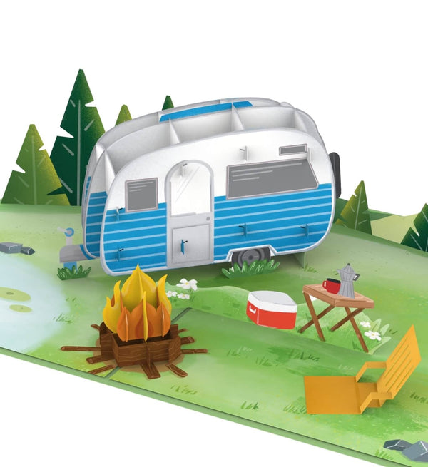 Camping Pop-Up Card