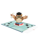 Owl with mortarboard Pop-Up Card