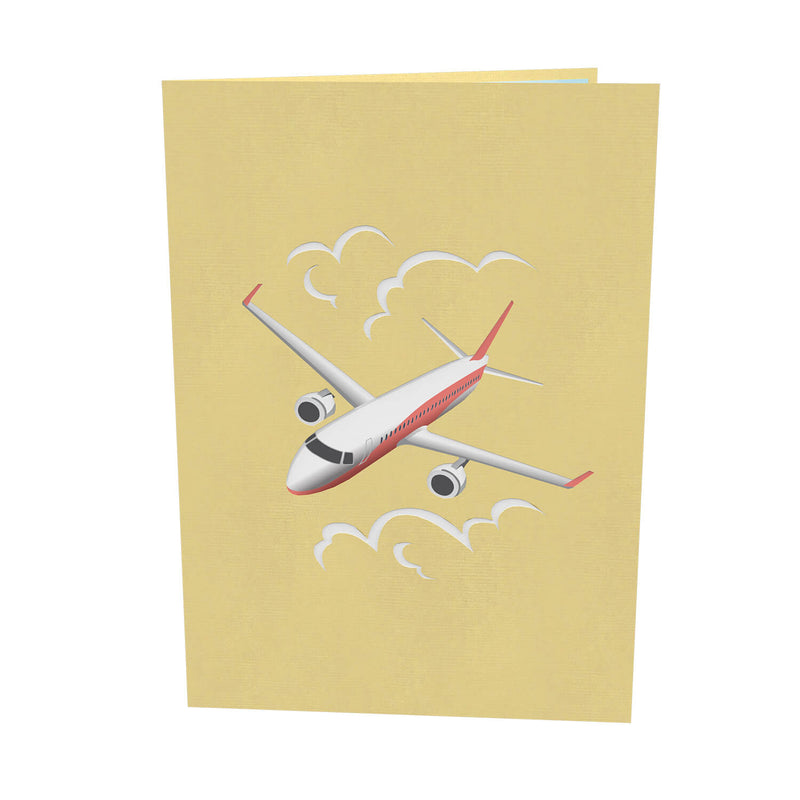 Airplane Pop-Up Card