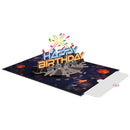 Galactic Birthday Pop-Up Card