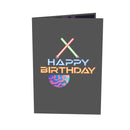 Galactic Birthday Pop-Up Card