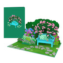 Garden with flowers Pop-Up Card