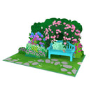 Garden with flowers Pop-Up Card