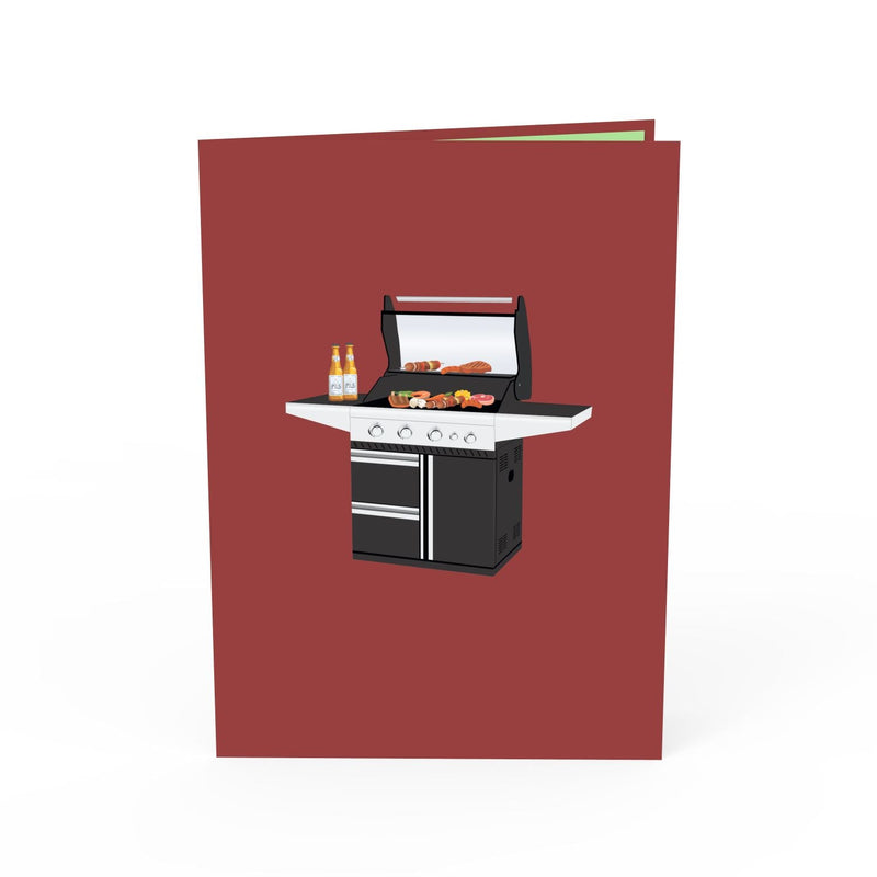 Gas grill Pop-Up Card