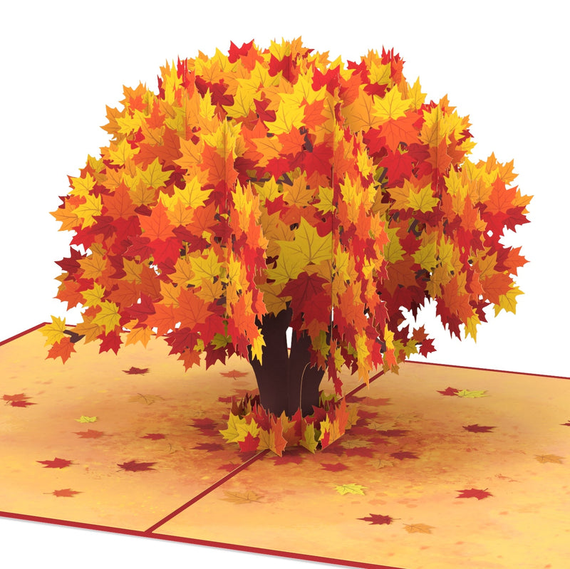 Autumnal tree Pop-Up Card