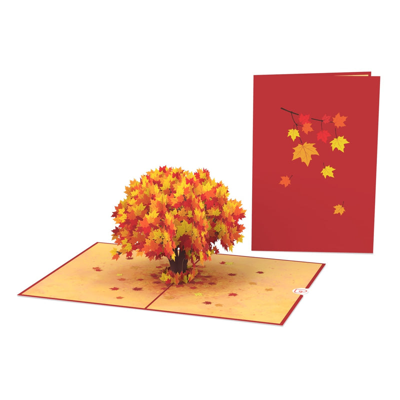 Autumnal tree Pop-Up Card