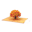 Autumnal tree Pop-Up Card