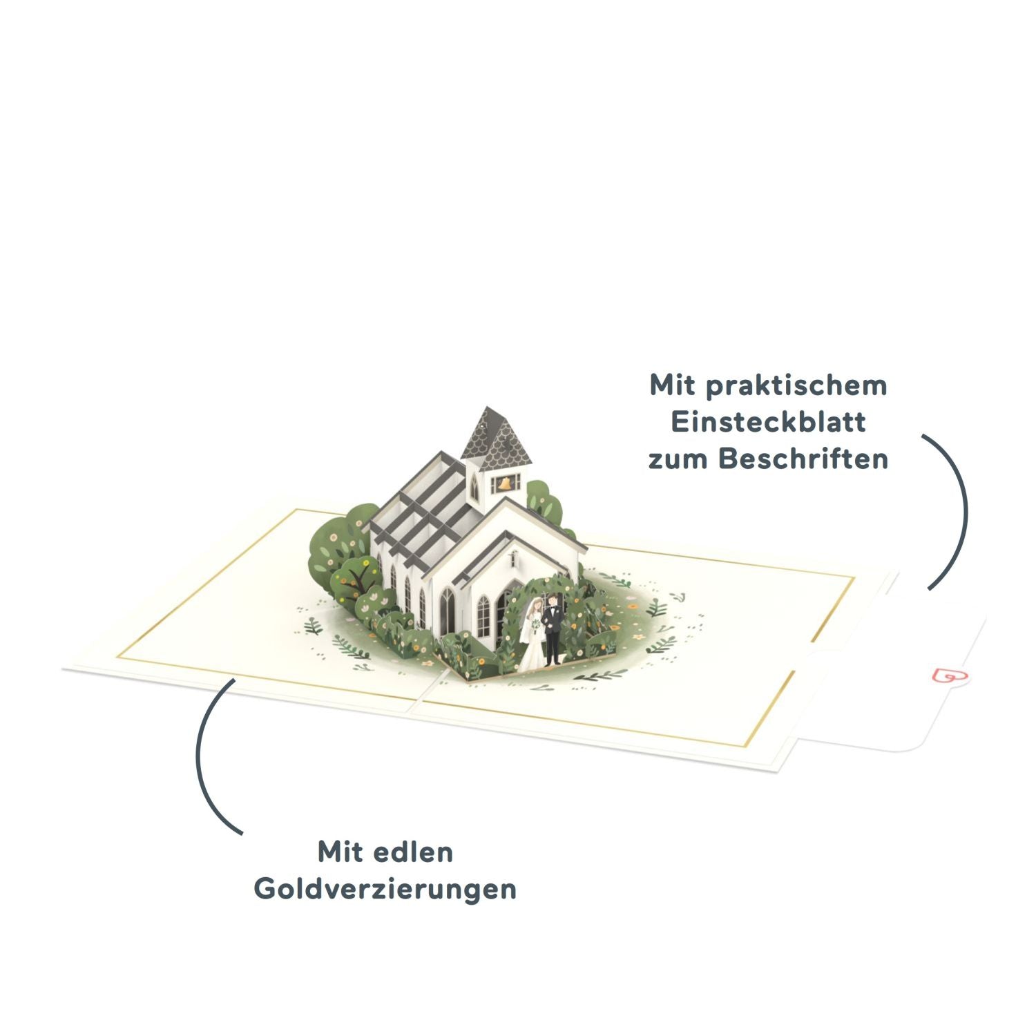 Wedding Chapel Pop-Up Card