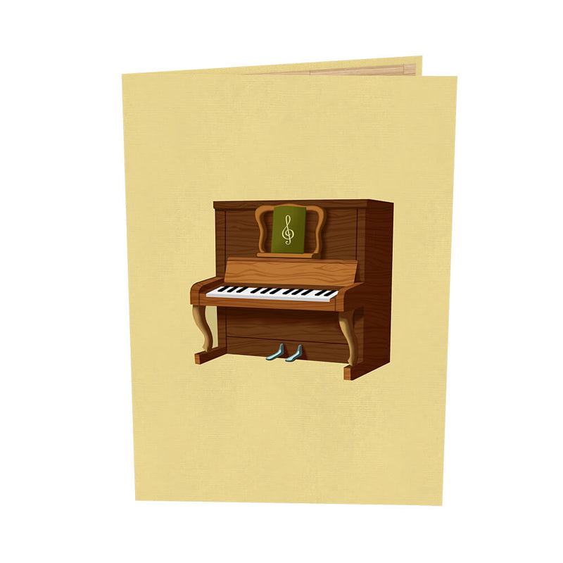 Piano Pop-Up Card