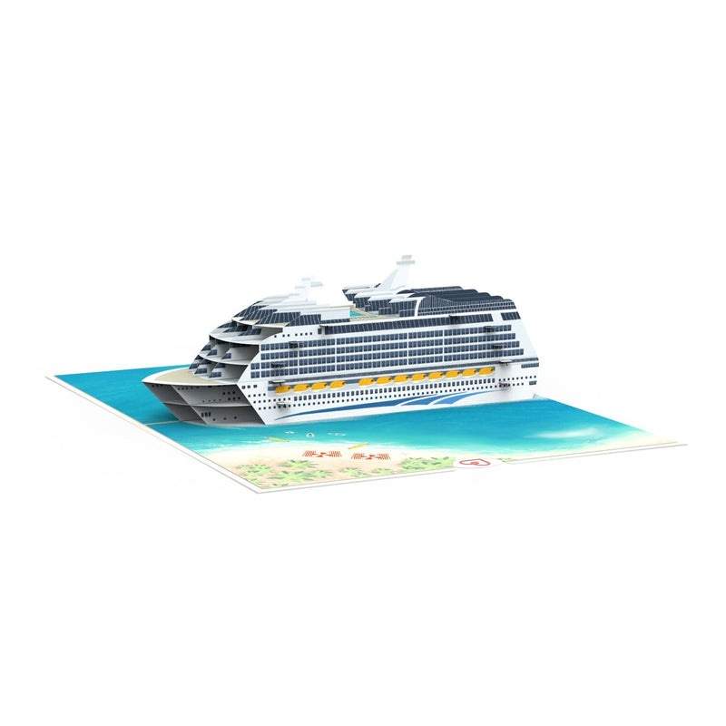 Cruise ship Pop-Up Card