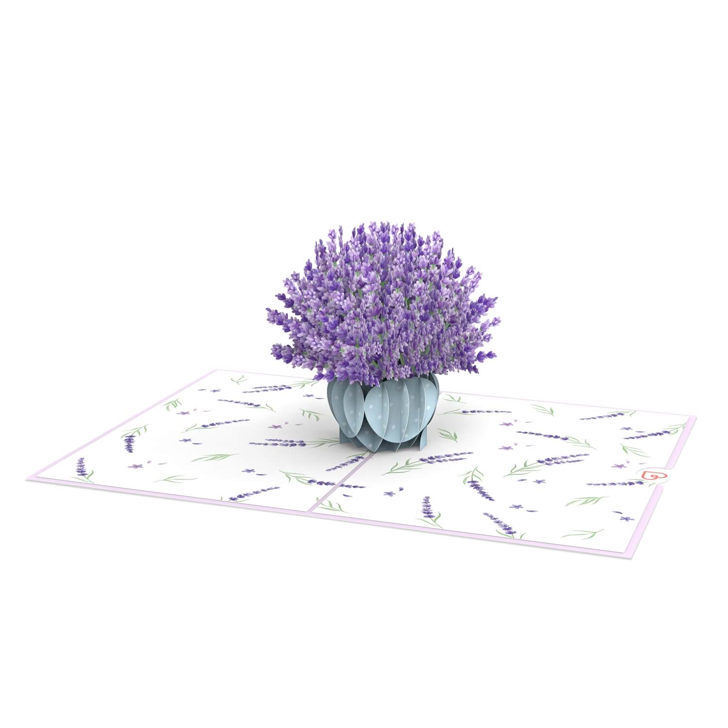 Lavender Pop-Up Card