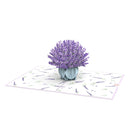 Lavender Pop-Up Card