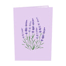 Lavender Pop-Up Card