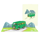 Minibus Pop-Up Card