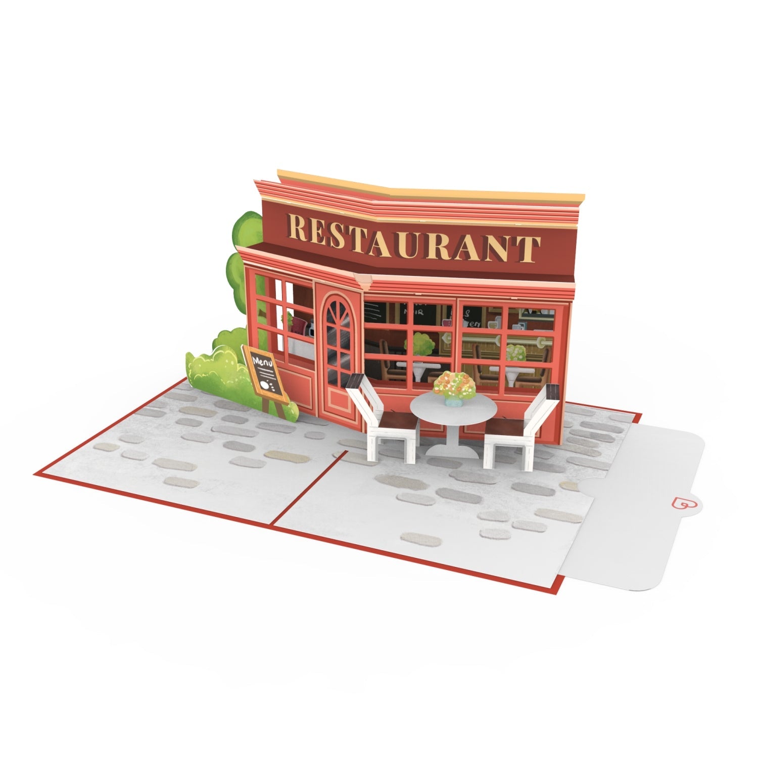 Restaurant Pop-Up Card