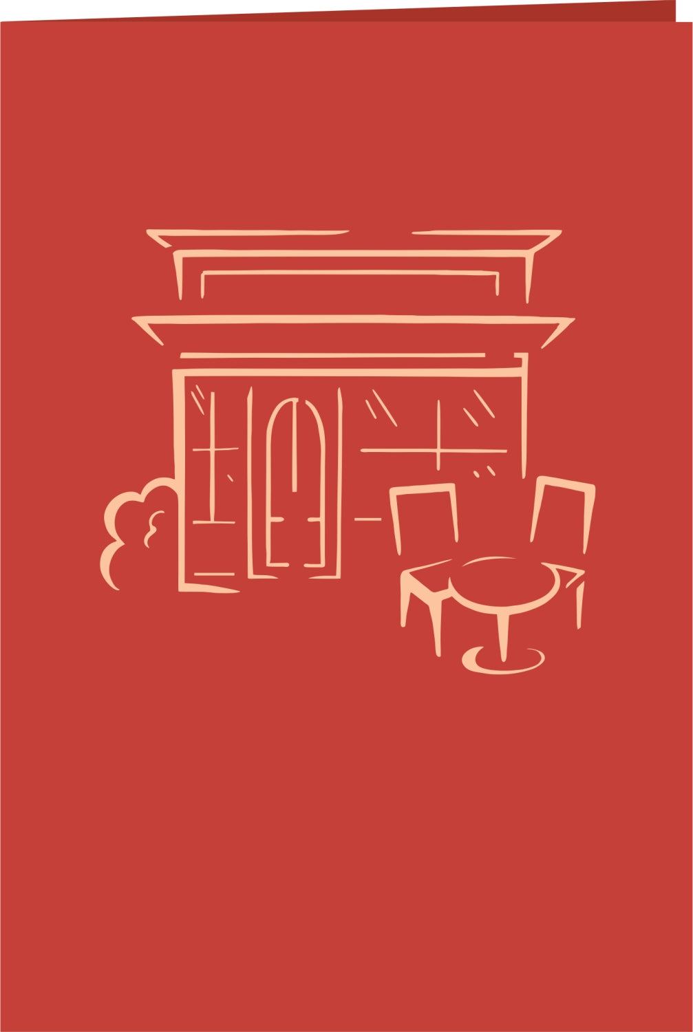 Restaurant Pop-Up Card