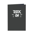 Rock & Roll Pop-Up Card