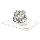 Silver wedding Pop-Up Card