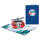 Ski Gondola Pop-Up Card