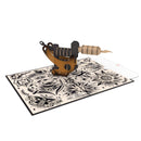 Tattoo machine Pop-Up Card