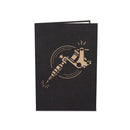Tattoo machine Pop-Up Card