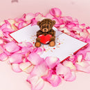 Teddy bear with heart Pop-Up Card