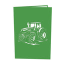 Tractor Pop-Up Card
