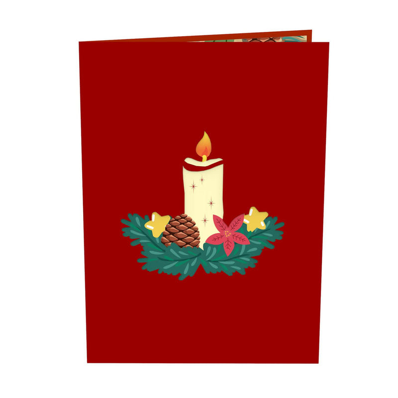 Advent wreath Pop-Up Card