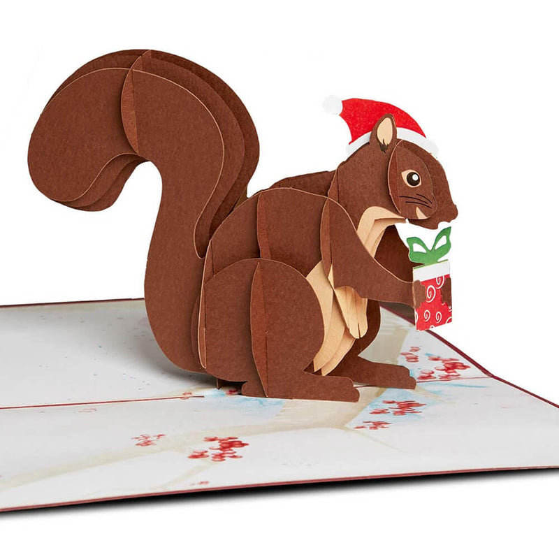 Squirrel Pop-Up Card