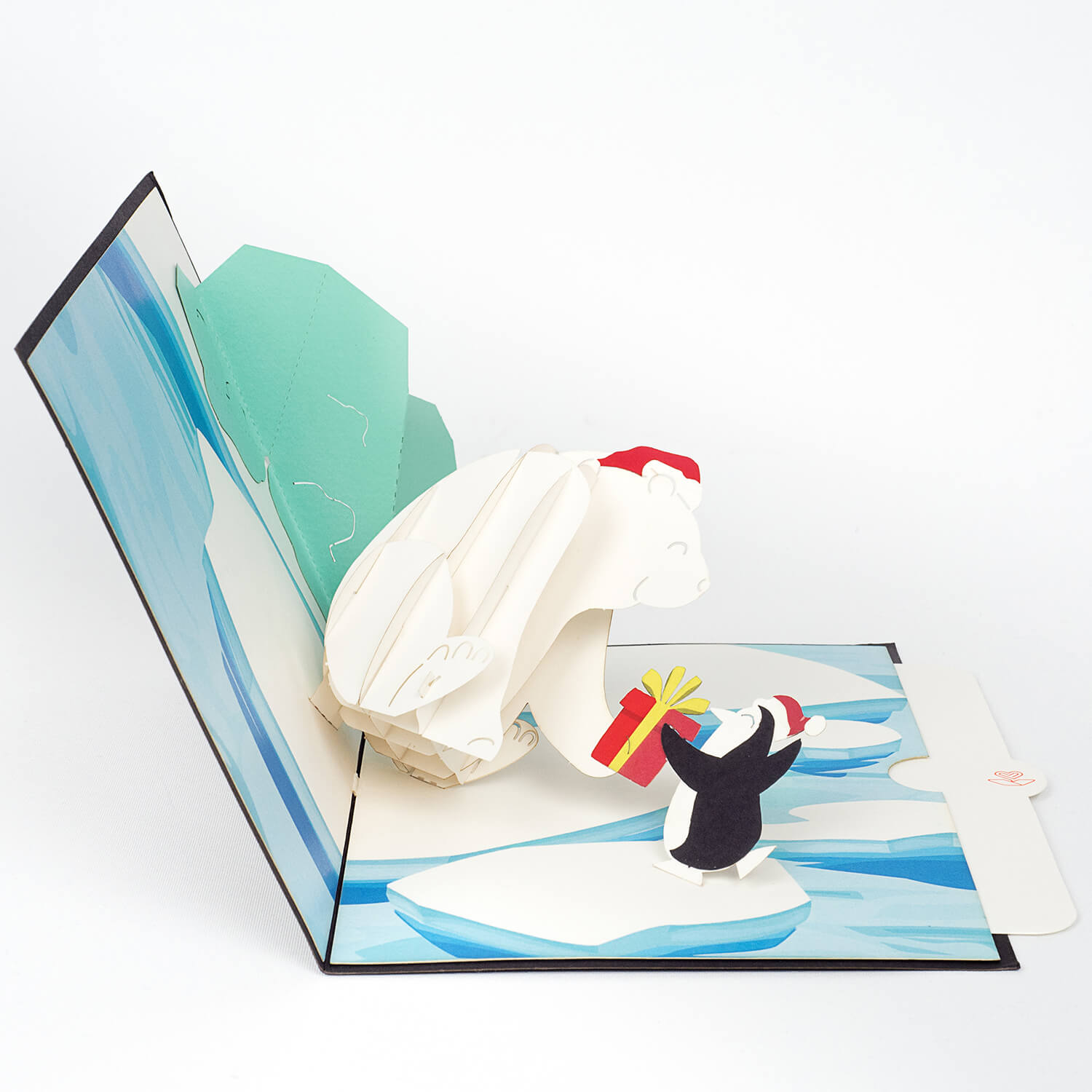 Polar Bear & Penguin Pop-Up Card