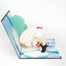 Polar Bear & Penguin Pop-Up Card