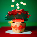 Poinsettia Pop-Up Card