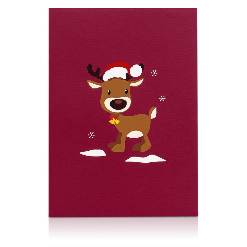 Reindeer Pop-Up Card