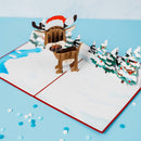 Reindeer Pop-Up Card
