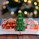 Christmas market Pop-Up Card