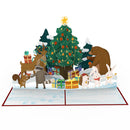Christmas in the forest Pop-Up Card