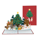 Christmas in the forest Pop-Up Card