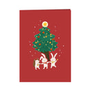Christmas in the forest Pop-Up Card