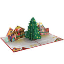 Christmas market Pop-Up Card