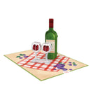 Wine Pop-Up Card