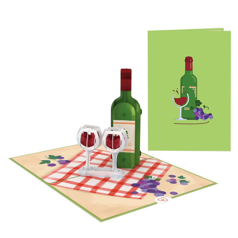 Wine Pop-Up Card