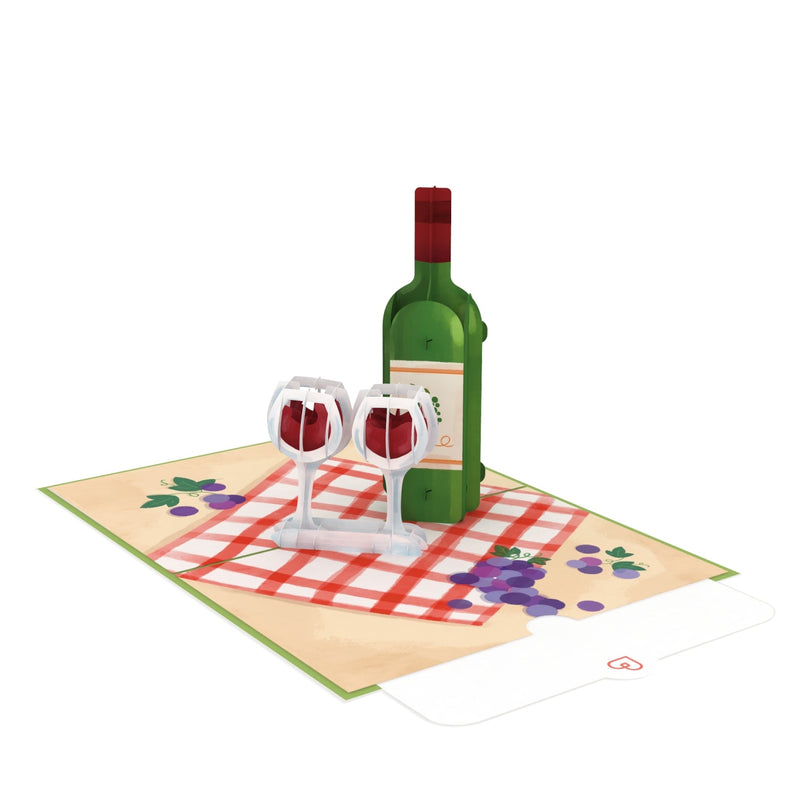 Wine Pop-Up Card