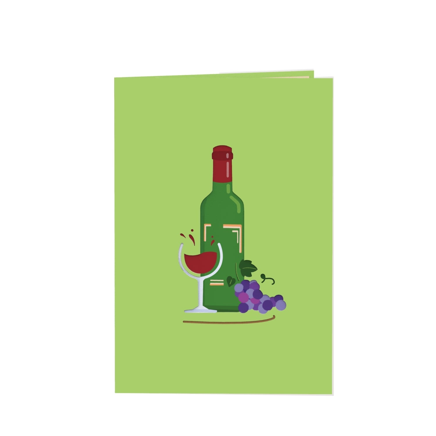 Wine Pop-Up Card