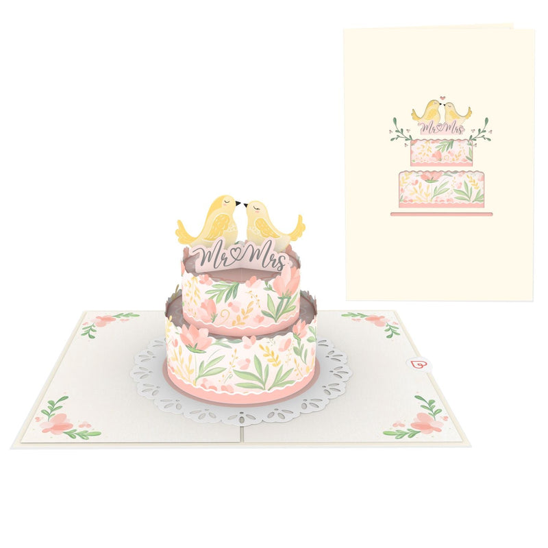 Wedding cake Pop-Up Card