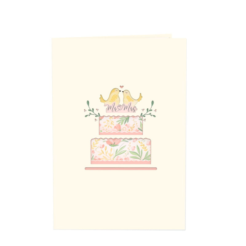 Wedding cake Pop-Up Card